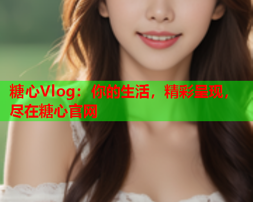 糖心Vlog：你的生活，精彩呈现，尽在糖心官网  第1张