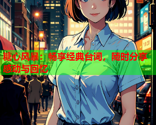 糖心风暴：畅享经典台词，随时分享感动与回忆  第1张