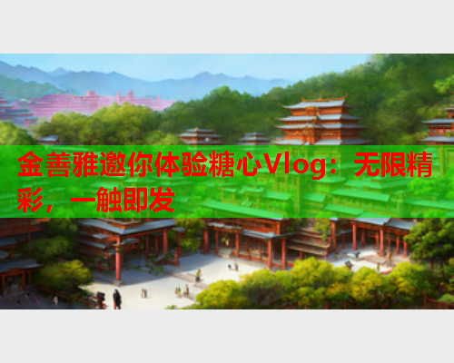 金善雅邀你体验糖心Vlog：无限精彩，一触即发  第1张