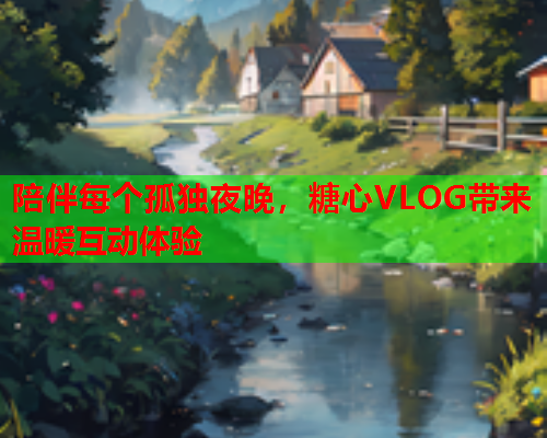 陪伴每个孤独夜晚，糖心VLOG带来温暖互动体验  第2张