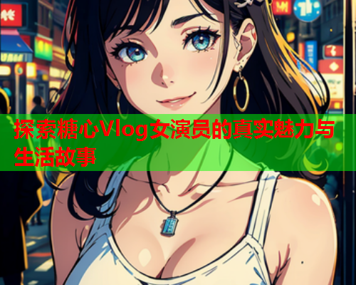 探索糖心Vlog女演员的真实魅力与生活故事  第1张