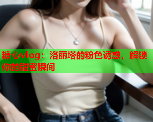 糖心vlog：洛丽塔的粉色诱惑，解锁你的甜蜜瞬间  第1张