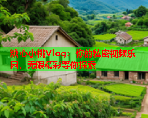 糖心小桃Vlog：你的私密视频乐园，无限精彩等你探索  第2张